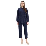 DeFacto Basıc Cepli Müslin Harem Pantolon, 38, TYC71388F5E706E1FD5CBAD02, Lacivert, Kadın
