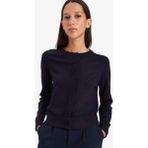 DeFacto Basic Düğmeli Triko Hırka D6282AX25AU - 2XL - Lacivert-NV95