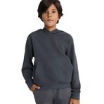 DeFacto Basic Düz Kapüşonlu Okul Sweatshirt Erkek Çocuk, 7-8 Yaş, E9558A825AU, Antrasit-AR126, erkek-çocuk