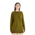 DeFacto Basic Kazak Tunik, S, C4474AX25WN, Haki-KH463, Kadın