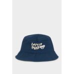 Defacto Baskılı Pamuklu Bucket Şapka Erkek Bebek D9080a526smın69 İndigo-ın69