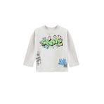 DeFacto Baskılı Sweatshirt Erkek Bebek, 12-18 AY, G9941A526SP, Gri-GR503, erkek-bebek