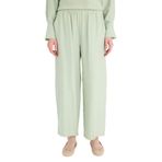 DeFacto Beli Lastikli Basıc Modal Harem Pantolon, 38, F1370AX25SM, Yeşil-GN1181, Kadın