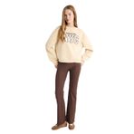 DeFacto Beli Lastikli Flare Fit Pantolon, S, F8941AX25AU, Kahve-BN192, Kadın