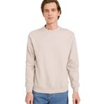 DeFacto Bisiklet Yaka Basic Düz Sweatshirt, XL, G6721AX25AU, Bej-BG766, erkek