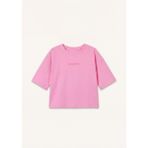 DeFacto Bisiklet Yaka Baskılı Kısa Kollu Tişört Kız Çocuk H7250A826HS - Pembe - 11 - 12 Yaş