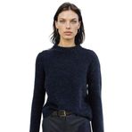 DeFacto Bisiklet Yaka Triko Kazak Lacivert, 2XL, C9075AX24WN, Lacivert-NV131, Kadın