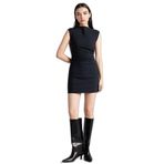 DeFacto Bodycon Mini Elbise Lacivert, 42, H0163AX26SM, Lacivert-NV245, Kadın