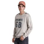 DeFacto Boxy Fit Bisiklet Yaka Sweatshirt, M, H6268AX26SP, Gri-GR368, erkek