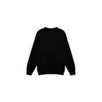 DeFacto Boxy Fit Büyük Beden Bisiklet Yaka Pike Sweatshirt, 6XL, H1001AX26SP, Siyah-BK81, erkek