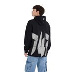 DeFacto Boxy Fit Kapüşonlu Sırt Baskılı Sweatshirt Siyah M