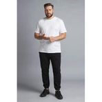 DeFacto Büyük Beden Beli Lastikli Eşofman Altı Pantolon, 4XL, TYC3A242B551903F8EE04D900, Siyah-BK81, Erkek