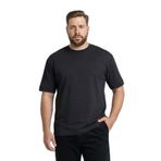 DeFacto Büyük Beden Boxy Fit Kısa Kollu Tişört Siyah, 4XL, H0997AX26SP, Siyah-BK81, Erkek