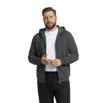 Defacto Büyük Beden Fermuarlı Hırka, 2XL, H2059AX26SP, Gri-GR206, Erkek, XXL