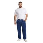 DeFacto Büyük Beden Wide Leg Pantolon, 38, H2890AX26SP, Mavi-NM28, Erkek