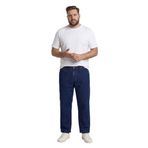 DeFacto Büyük Beden Wide Leg Pantolon, 40, H2891AX26SP, Mavi-NM34, Erkek