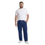 DeFacto Büyük Beden Wide Leg Pantolon, 42, H2890AX26SP, Mavi-NM28, Erkek