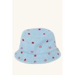 Defacto C0589a8be106 Mavi Jean Bucket Şapka Kız Çocuk
