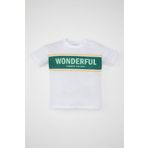 DeFacto C7848A524SMWT34 Bisiklet Yaka Baskılı Kısa Kollu Erkek Bebek T-shirt