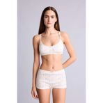 DeFacto Çiçekli Pamuklu Boxer, M, G2630AX26SP, Mavi-BE550, kadın