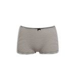 DeFacto Çizgili Ribana Boxer, XL, G6447AX26SM, Siyah-BK81, kadın