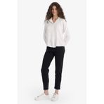 DeFacto Comfort Mom Yüksek Bel Bilek Boy Jean Pantolon, 32, E801GY111262, Siyah, Kadın