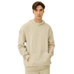 DeFacto Comfort Regular Fit Rahat Kalıp Kapüşonlu Kanguru Cepli Basic Düz Sweatshirt, S, B4446AX24SP, Gri-GR437, erkek