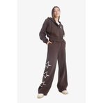 DeFacto Coool Wide Leg Baskılı Kahverengi Kadın Eşofman Altı E9584AX/BN258