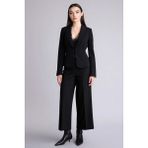 DeFacto Culotte Yüksek Bel Pantolon E7242AX26SP - Siyah-BK81 - 38