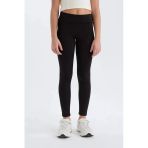 Defacto D9452 Siyah Kız Çocuk Uzun Tayt