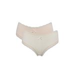 DeFacto Dantel Detaylı Micro 2'li Hipster Külot, 2XL, F0236AX26SP, Pembe-PN36, kadın