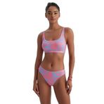 DeFacto DeFactoFit Desenli Bikini Altı Pembe M