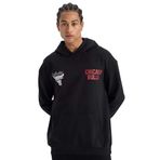 DeFacto DeFactoFit NBA Chicago Bulls Boxy Fit Kapüşonlu Kalın Sporcu Sweatshirt Siyah M