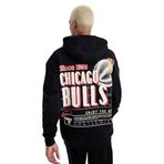 DeFacto DeFactoFit NBA Chicago Bulls Boxy Fit Kapüşonlu Kalın Sweatshirt Siyah S