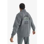 DeFacto DeFactoFit NBA Chicago Bulls Oversize Geniş Kalıp Fermuarlı Dik Yaka Skuba Dalgıç Kumaş Sweatshirt D