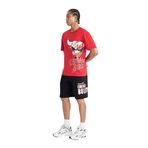 DeFacto DeFactoFit NBA Chicago Bulls Standart Fit Kısa Paça Şort Siyah M