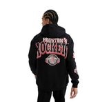 DeFacto DeFactoFit NBA Houston Rockets Comfort Fit Kapüşonlu Kalın Sweatshirt Siyah S