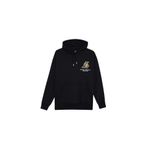 DeFacto DeFactoFit NBA Los Angeles Lakers Oversize Geniş Kalıp Kapüşonlu Kalın Sweatshirt Siyah L