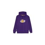 DeFacto DeFactoFit NBA Los Angeles Lakers Standart Fit Kapüşonlu Baskılı Kalın Sporcu Sweatshirt Mor S