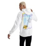 DeFacto DeFactoFit NBA Los Angeles Lakers Standart Fit Kapüşonlu Kalın Sweatshirt Ekru S