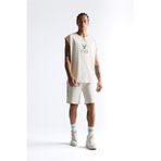 Defacto Defactofit Nba Milwaukee Bucks Standart Fit Kısa Paça Şort E4862ax25aubg662 Bej