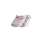 DeFacto Desenli 5'li Pamuklu Patik Çorap, 36-40, H3135AXNS, Pembe-PN2, kadın