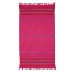 DeFacto Desenli Pamuklu Plaj Havlusu Pembe, N9904AZ25SM