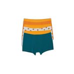 DeFacto Desenli Penye 3'lü Boxer Erkek Çocuk, 3/4 Yaş (104 cm), H5942A826SM, Beyaz, erkek-çocuk