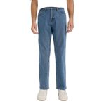 DeFacto Diago Comfort Fit Yüksek Bel Geniş Paça Jean Pantolon, 30/30, D9839AX26SP, Mavi, Erkek