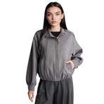 DeFacto Dik Yaka Blazer Ceket Gri, 38, G9097AX26SP, Gri-GR394, Kadın
