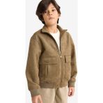 DeFacto Dik Yaka Süet Mont Erkek Çocuk F6244A826SP - 11 - 12 Yaş - Haki-KH260