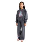 DeFacto Disney Lilo & Stitch 2'li Takım Sweatshirt Eşofman Altı Kız Çocuk, 5/6 Yaş (116cm)