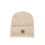 DeFacto Dokuma Etiketli Triko Bere, Tek Ebat, F4130AX, BEIGE, Erkek