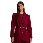 DeFacto Düğmeli Blazer Ceket Bordo, 36, G4306AX25WN, Bordo-BR115, Kadın
